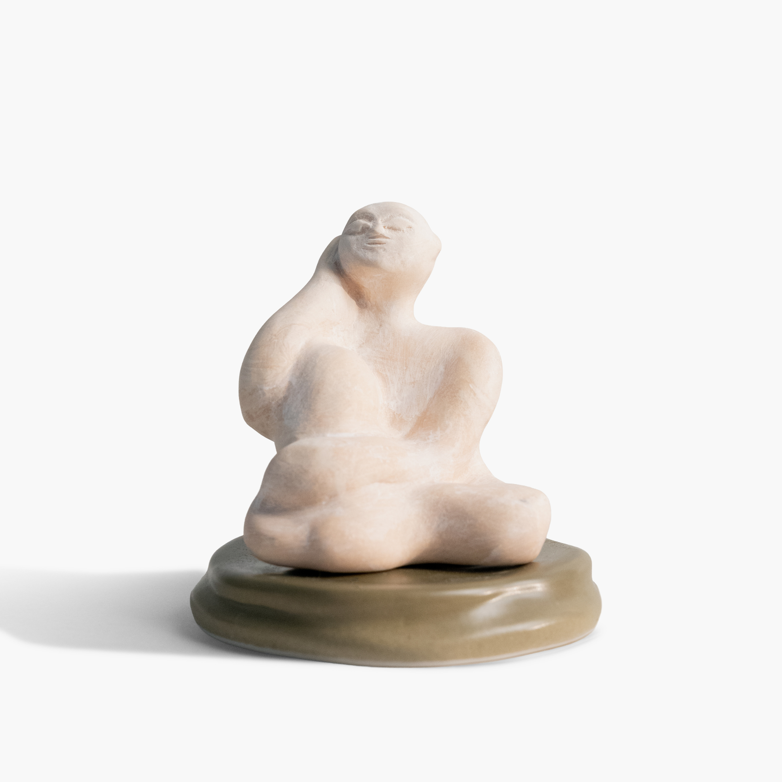 Geranium & Vetiver Scented Ceramic Sculpture