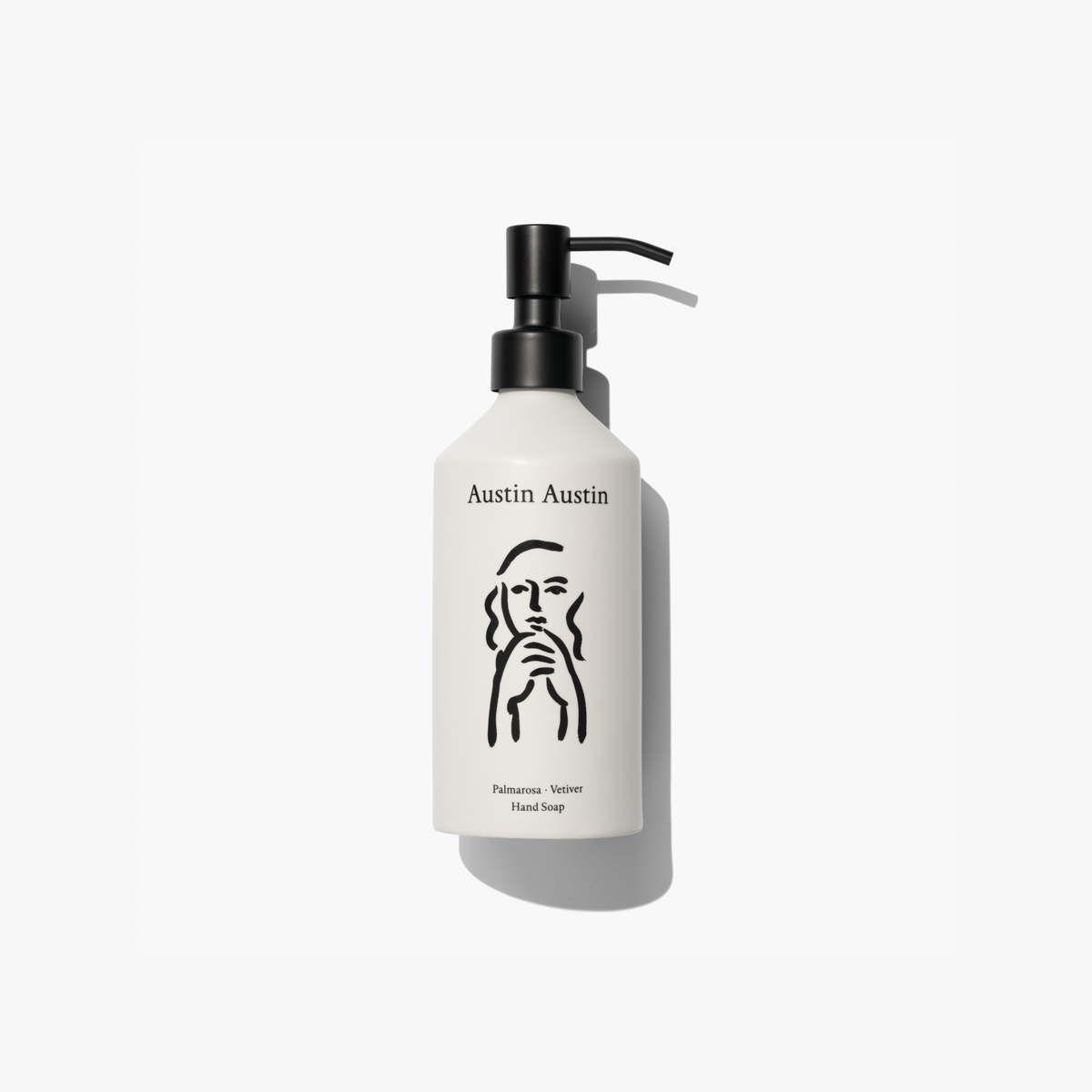 Palmarosa & Vetiver Hand Soap Ceramic Bottle